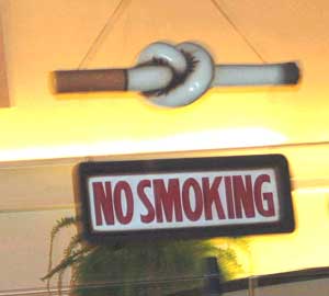 No fumar al interno